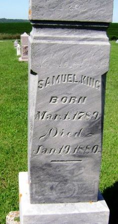 KING, SAMUEL - Monona County, Iowa | SAMUEL KING 