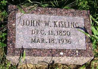 KISLING, JOHN W - Monona County, Iowa | JOHN W KISLING 