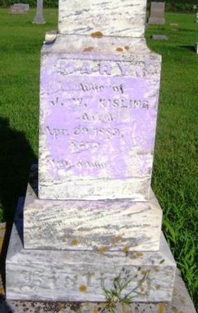 KISLING, MARY - Monona County, Iowa | MARY KISLING 