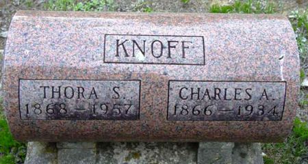 KNOFF, THORA S - Monona County, Iowa | THORA S KNOFF 