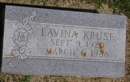KRUSE, LAVINA - Monona County, Iowa | LAVINA KRUSE 