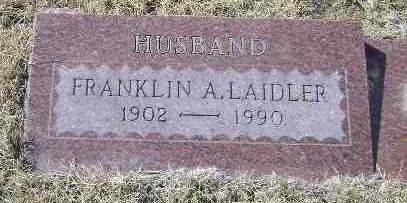 LAIDLER, FRANKLIN A - Monona County, Iowa | FRANKLIN A LAIDLER 