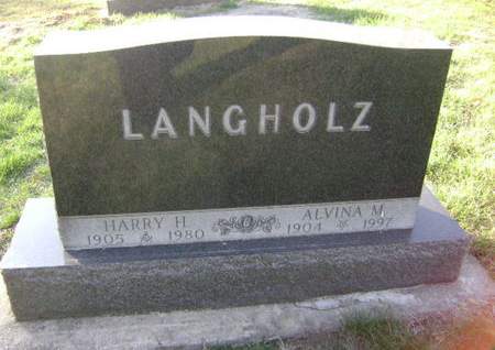 LANGHOLZ, HARRY H - Monona County, Iowa | HARRY H LANGHOLZ 