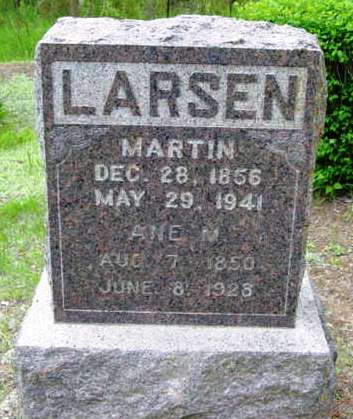 LARSEN, ANE M. - Monona County, Iowa | ANE M. LARSEN 