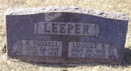 LEEPER, LUCILLE B - Monona County, Iowa | LUCILLE B LEEPER 
