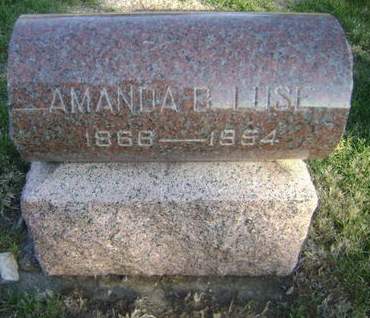 LUSE, AMANDA B - Monona County, Iowa | AMANDA B LUSE 