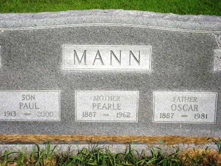 MANN, PAUL - Monona County, Iowa | PAUL MANN 