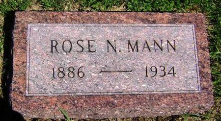 MANN, ROSE N - Monona County, Iowa | ROSE N MANN 