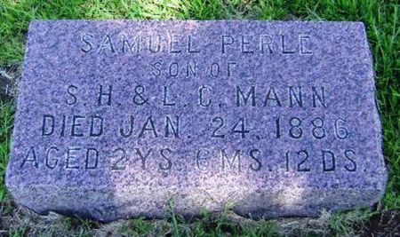 MANN, SAMUEL PERLE - Monona County, Iowa | SAMUEL PERLE MANN 