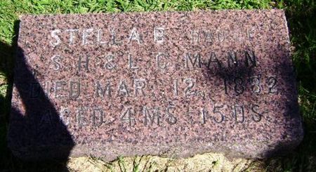 MANN, STELLA B - Monona County, Iowa | STELLA B MANN 