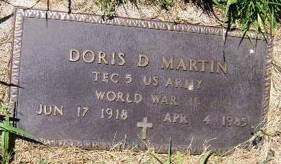 MARTIN, DORIS D - Monona County, Iowa | DORIS D MARTIN 