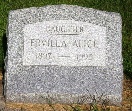 MASTERS, ERVILLA ALICE - Monona County, Iowa | ERVILLA ALICE MASTERS 