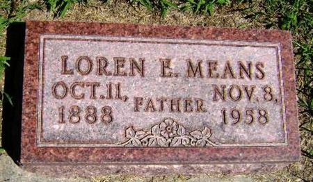 MEANS, LOREN E - Monona County, Iowa | LOREN E MEANS 