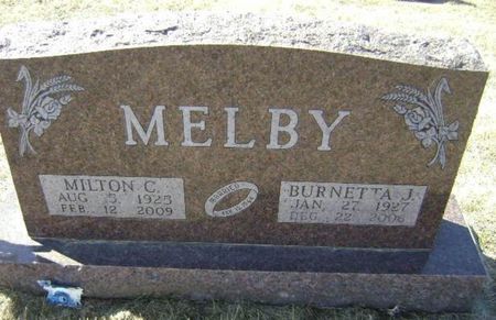 MELBY, BURNETTA - Monona County, Iowa | BURNETTA MELBY 
