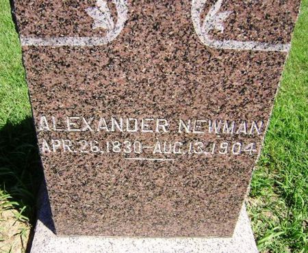 NEWMAN, ALEXANDER - Monona County, Iowa | ALEXANDER NEWMAN 