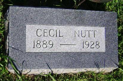 NUTT, CECIL - Monona County, Iowa | CECIL NUTT 