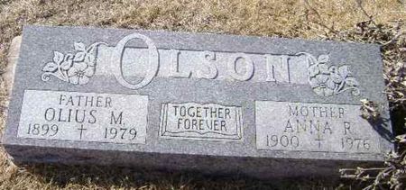 OLSON, ANNA R - Monona County, Iowa | ANNA R OLSON 