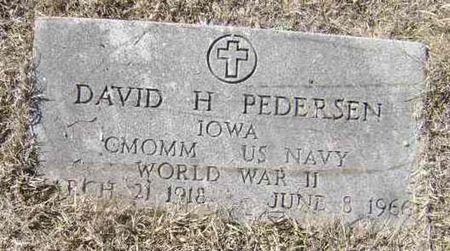 PEDERSEN, DAVID H - Monona County, Iowa | DAVID H PEDERSEN 