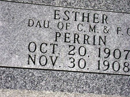 PERRIN, ESTHER - Monona County, Iowa | ESTHER PERRIN 