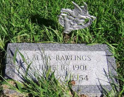 RAWLINGS, ALMA - Monona County, Iowa | ALMA RAWLINGS 