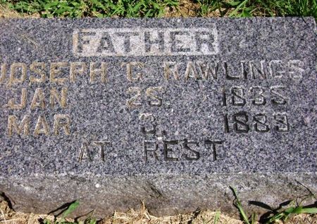 RAWLINGS, JOSEPH  G - Monona County, Iowa | JOSEPH  G RAWLINGS 