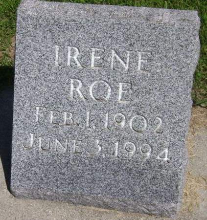 ROE, IRENE - Monona County, Iowa | IRENE ROE 