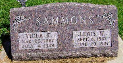 SAMMONS, LEWIS W - Monona County, Iowa | LEWIS W SAMMONS 