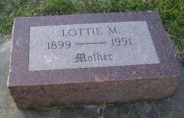 SCHOENHERR, LOTTIE MAE - Monona County, Iowa | LOTTIE MAE SCHOENHERR 