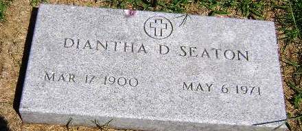 SEATON, DIANTHA D - Monona County, Iowa | DIANTHA D SEATON 