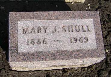 SHULL, MARY J - Monona County, Iowa | MARY J SHULL 