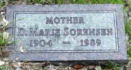 SORENSEN, DEODATA MARIE - Monona County, Iowa | DEODATA MARIE SORENSEN 