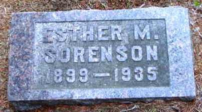 SORENSEN, ESTHER M - Monona County, Iowa | ESTHER M SORENSEN 