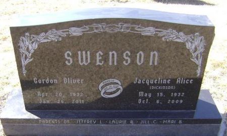 SWENSON, GORDON OLIVER - Monona County, Iowa | GORDON OLIVER SWENSON 