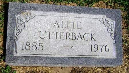 UTTERBACK, ALLIE - Monona County, Iowa | ALLIE UTTERBACK 