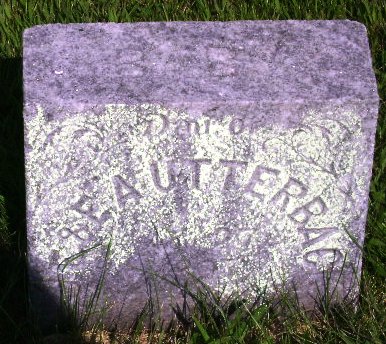UTTERBACK, INFANT DAUGHTER - Monona County, Iowa | INFANT DAUGHTER UTTERBACK 