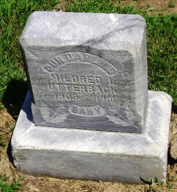 UTTERBACK, MILDRED IRENE - Monona County, Iowa | MILDRED IRENE UTTERBACK 