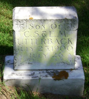 UTTERBACK, SON - Monona County, Iowa | SON UTTERBACK 