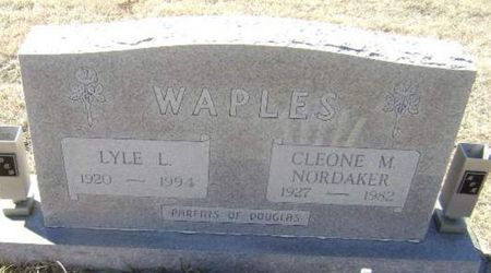 WAPLES, CLEONE M - Monona County, Iowa | CLEONE M WAPLES 