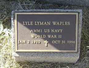 WAPLES, LYLE LYMAN - Monona County, Iowa | LYLE LYMAN WAPLES 