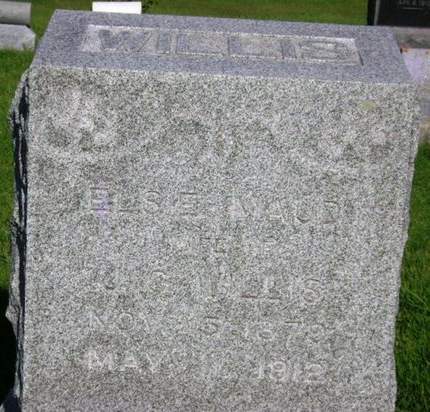 WILLIS, ELSE MAUD - Monona County, Iowa | ELSE MAUD WILLIS 