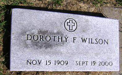 WILSON, DOROTHY F - Monona County, Iowa | DOROTHY F WILSON 