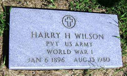 WILSON, HARRY H - Monona County, Iowa | HARRY H WILSON 