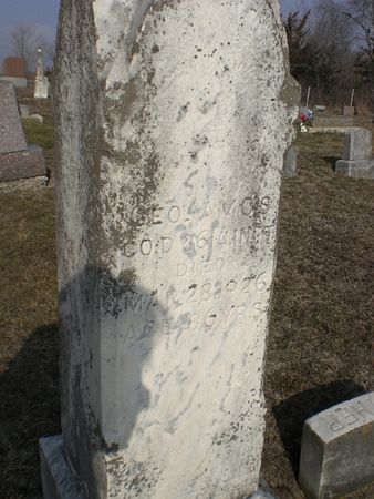 AMOS, GEORGE - Monroe County, Iowa | GEORGE AMOS 