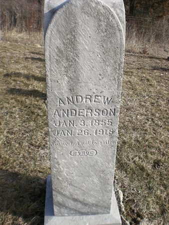 ANDERSON, ANDREW - Monroe County, Iowa | ANDREW ANDERSON 