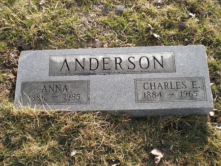 ANDERSON, ANNA - Monroe County, Iowa | ANNA ANDERSON 