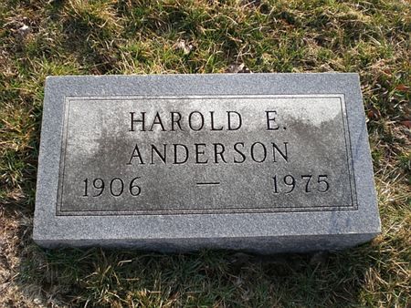 ANDERSON, HAROLD E. - Monroe County, Iowa | HAROLD E. ANDERSON 