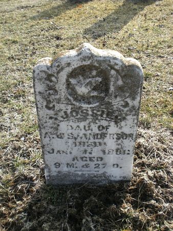 ANDERSON, JOSSIE - Monroe County, Iowa | JOSSIE ANDERSON 
