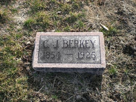 BERKEY, CHARLES J. - Monroe County, Iowa | CHARLES J. BERKEY 
