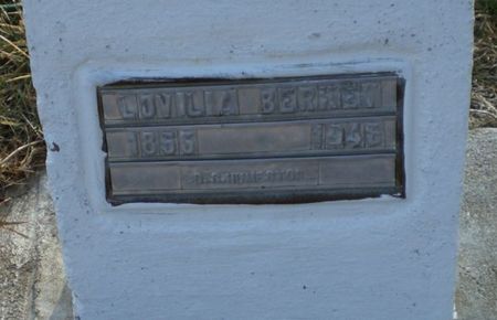 LEE BERKEY, LOVILIA - Monroe County, Iowa | LOVILIA LEE BERKEY 