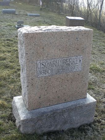 BERKEY, OSCAR P. - Monroe County, Iowa | OSCAR P. BERKEY 